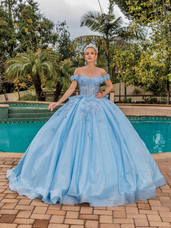 Floral Quinceanera Dress