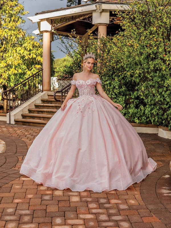 Floral Quinceanera Dress