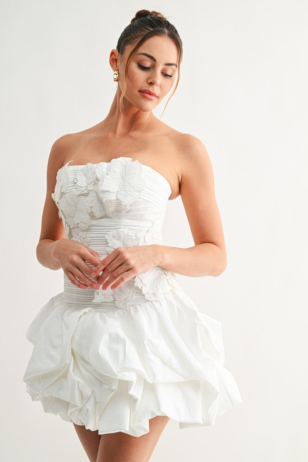 Sculpted Mini Dress