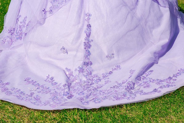 Off Shoulder Quinceanera Dress