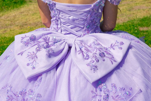 Off Shoulder Quinceanera Dress