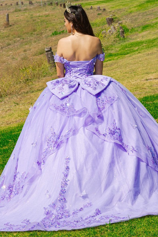 Off Shoulder Quinceanera Dress