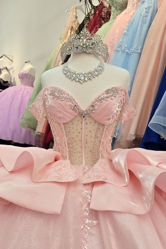 Spectacular Dress With Long Train