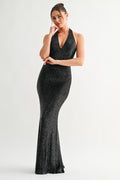 Sequin Maxi Dress