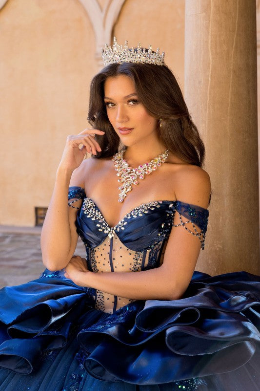 Spectacular Dress With Long Train